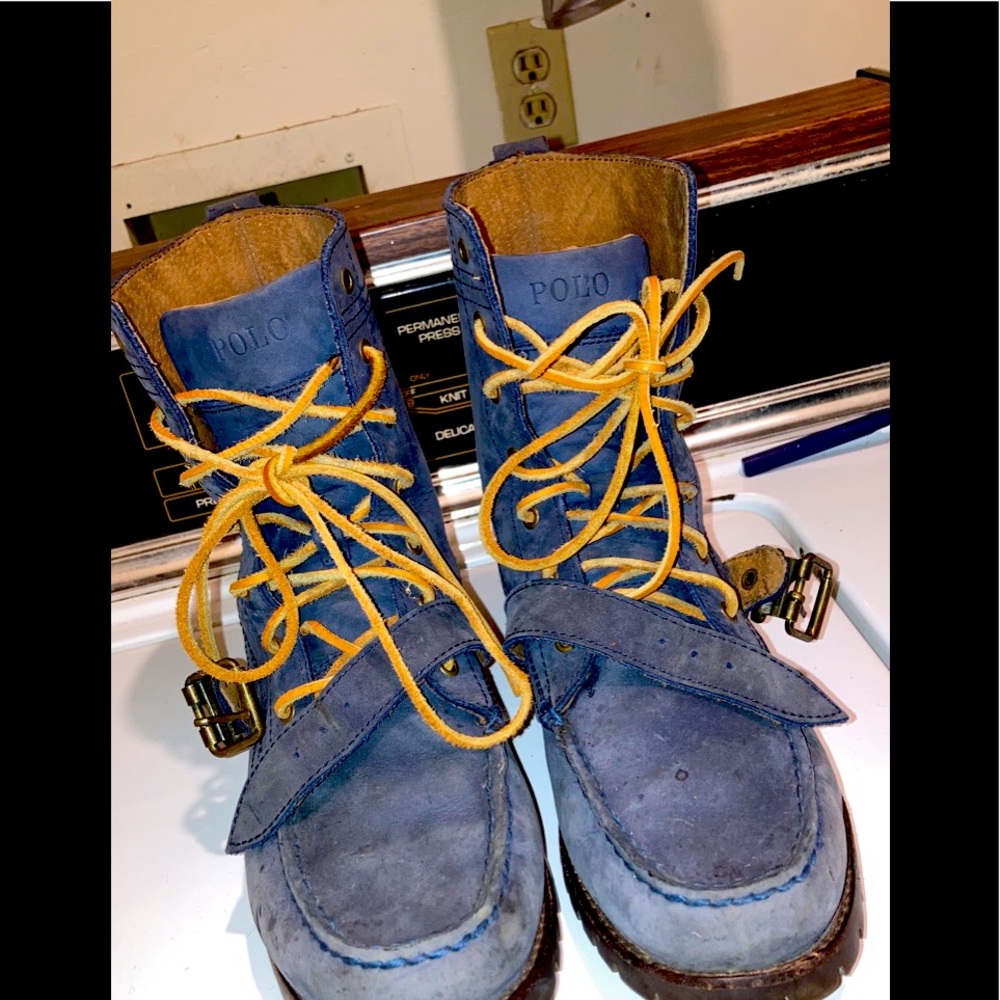 Polo Ralph Lauren size 9.5 men’s boots 75$ firm
